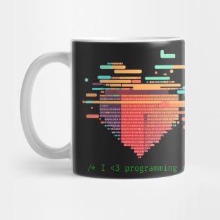 I love programming - V1 Mug